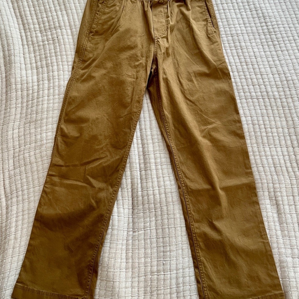 HOLLISTER Men's Khaki Chino Pants | Small | Slim Straight Fit | NEW WITH TAGS!!